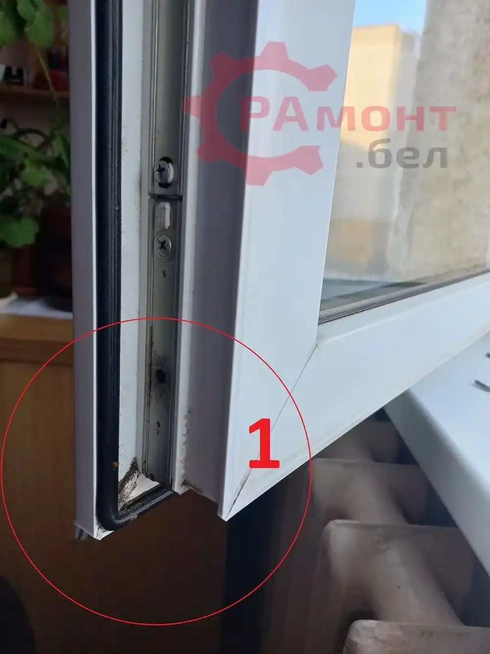 Замена уплотнителя на окнах