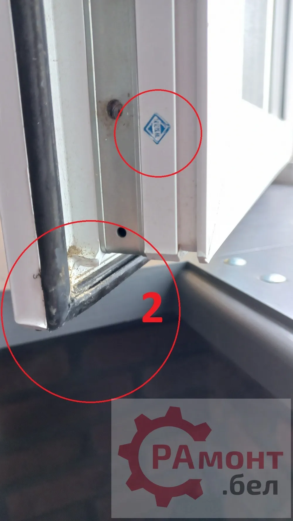 замена уплотнителя на окнах цена