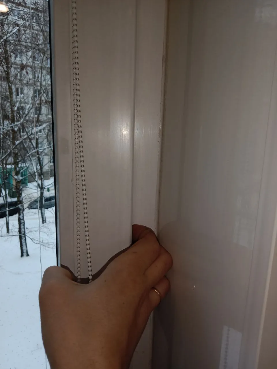 регулировка расширением окна